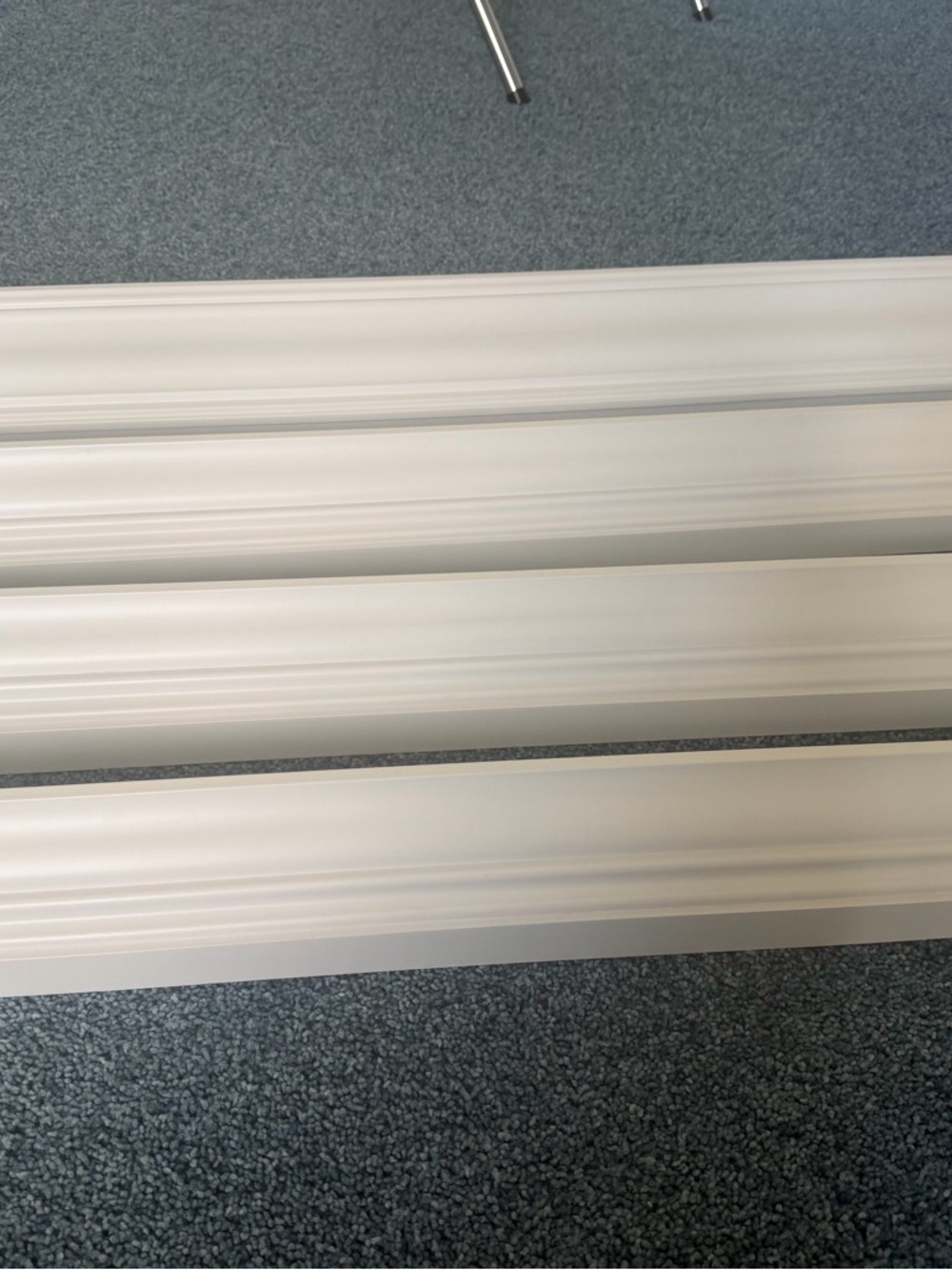 Pottery Barn White Decorative Wall Molding shelves. Gorgeous. 4 for one price.